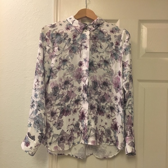 H&M Floral Blouse/Shirt - Picture 1 of 4